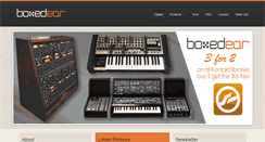 Desktop Screenshot of boxedear.com